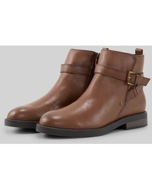 Tom Tailor Stiefeletten mit Schnalle - Braun