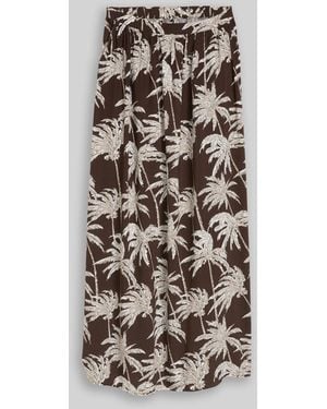 Tom Tailor DENIM Maxi-Rock aus Viskose - Weiß