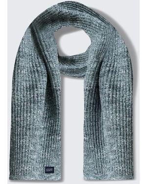 Tom Tailor Schal aus Baumwolle - Blau