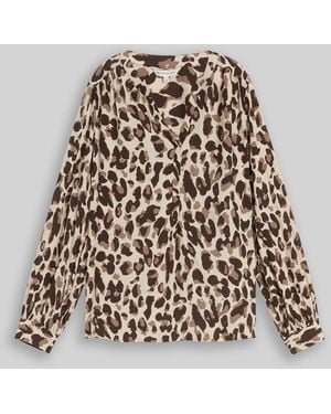 Tom Tailor Bluse aus Viskose - Weiß