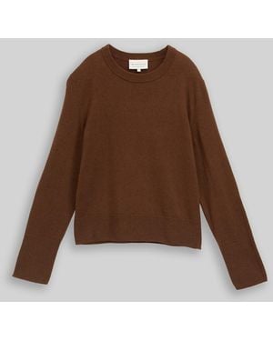 Tom Tailor Strickpullover mit Kaschmir-Anteil - Braun