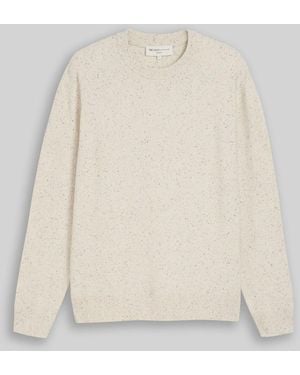 Tom Tailor DENIM Strickpullover aus Baumwolle - Natur