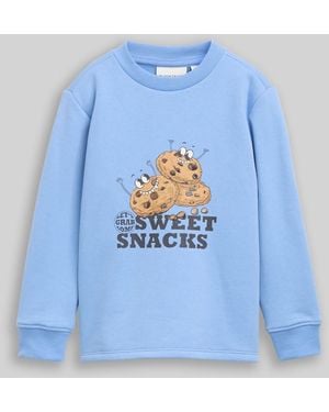 Tom Tailor Jungen Sweatshirt mit Print - Blau