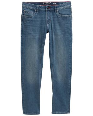 Tom Tailor TTCURT TAPERED Jeans mit Stretch - Blau