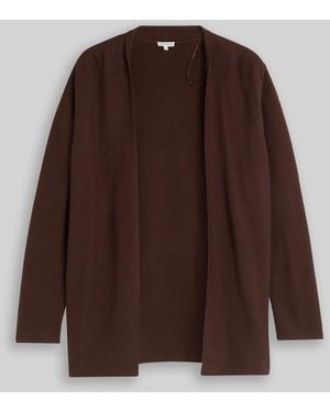 Tom Tailor Plus Size - Cardigan aus Baumwolle - Braun