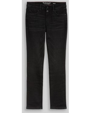 Tom Tailor TTLIVA STRAIGHT Jeans mit Stretch - Schwarz