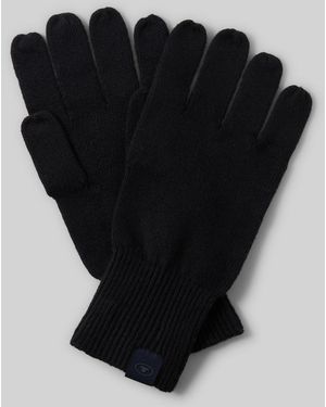 Tom Tailor Handschuhe mit Kaschmir-Anteil - Schwarz