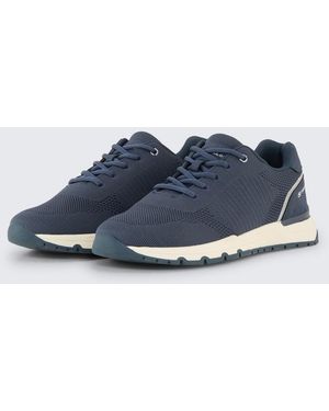 Tom Tailor Sneaker im Knitted-Look - Blau