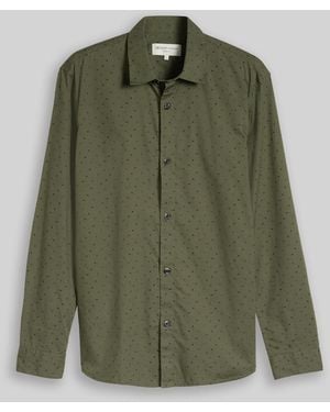 Tom Tailor DENIM Regular Fit Hemd mit Muster - Grün
