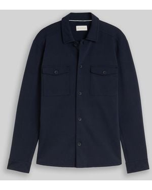 Tom Tailor Sweat–Overshirt mit Taschen - Blau