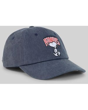 Tom Tailor DENIM Cap mit Snoopy-Stickerei - Blau