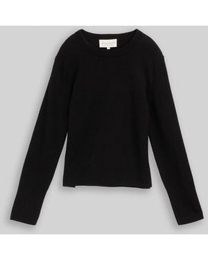 Tom Tailor Strickpullover mit Kaschmir-Anteil - Schwarz