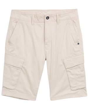 Tom Tailor Cargo Shorts mit Taschen - Weiß