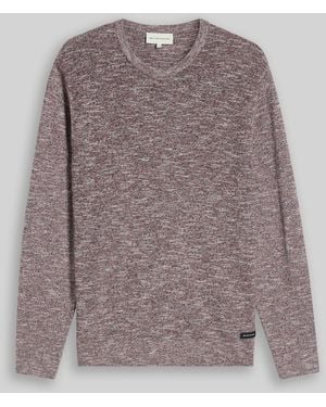 Tom Tailor Strickpullover in Melange-Optik - Grau