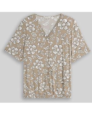 Tom Tailor Plus Size - Bluse aus Viskose - Weiß