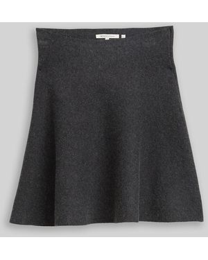 Tom Tailor DENIM Mini Skater Strickrock - Schwarz