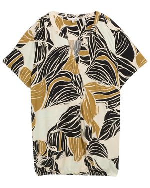 Tom Tailor Plus Size - Bluse mit Muster - Natur