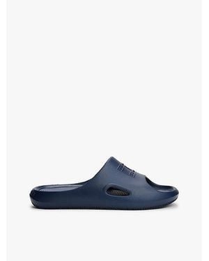 Tommy Hilfiger Badeschuh Mit Prägung Und Cut-Out-Details - Blau