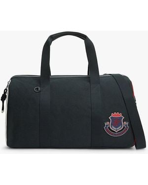 Tommy Hilfiger Borsone Heritage Con Motivo Color Block - Nero