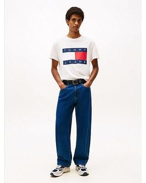 Tommy Hilfiger Jaimie Relaxed Straight Leg Jeans - Blau