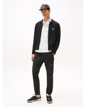 Tommy Hilfiger Scanton Ripstop Slim Cargo Joggers - Black