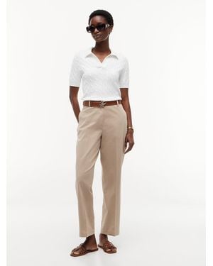 Tommy Hilfiger Washed Slim Straight Chinos - Natural