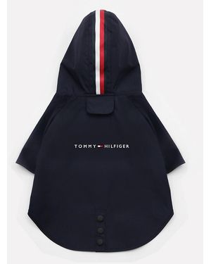 Tommy Hilfiger Dog Hooded Raincoat - Blue