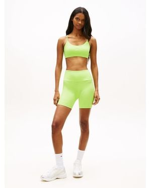 Tommy Hilfiger Athleisure Interlock Knit Cycle Shorts - Green