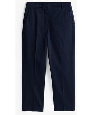 Tommy Hilfiger Adaptive Slim Cropped Chinos - Blue