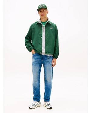 Tommy Hilfiger Sonny Whiskered Regular Tapered Leg Jeans - Green