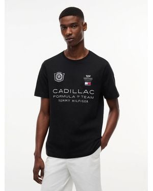 Tommy Hilfiger Th X Cadillac Formula 1® Team Back Graphic T-shirt - Black