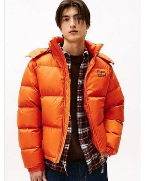 Tommy Hilfiger Chaqueta Acolchada Alaska De Tejido Ripstop - Naranja