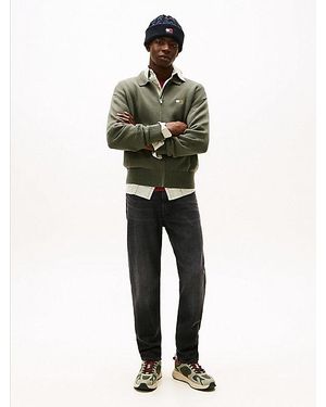 Tommy Hilfiger Isaac Relaxed Tapered Leg Jeans Mit Fade-Effekt - Grün