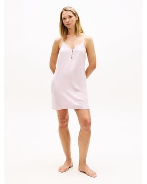 Tommy Hilfiger Essential V-Neck Cami Nightdress - White