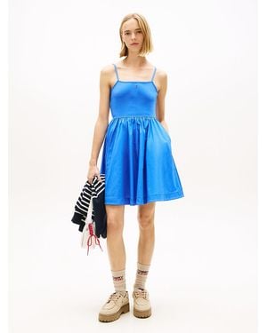 Tommy Hilfiger Vestito Corto Extra Slim Fit - Blu