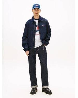 Tommy Hilfiger Selvedge Regular Straight Leg Jeans - Blue