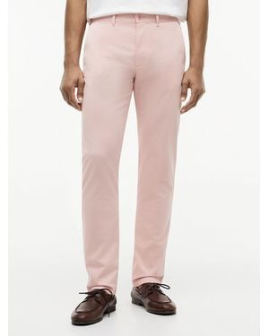 Tommy Hilfiger Denton Straight Twill Chinos - Pink