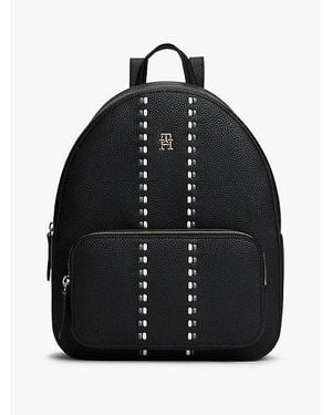Tommy Hilfiger Rucksack Mit Farblich Abgestimmtem Tommy-Tape - Schwarz