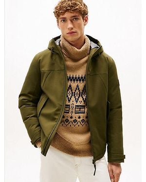Tommy Hilfiger Tech Wattierte, Wasserabweisende Thermo-Jacke - Grün