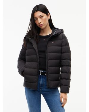 Tommy Hilfiger Slim Down Hooded Zip-thru Jacket - Blue