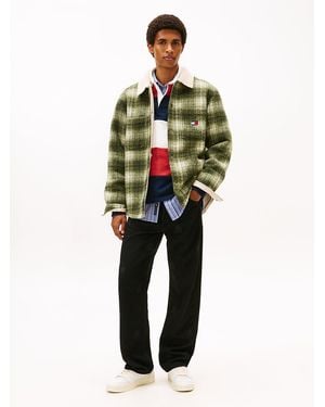 Tommy Hilfiger Jeans Otis Regular Fit Dritti Con Ricami - Verde