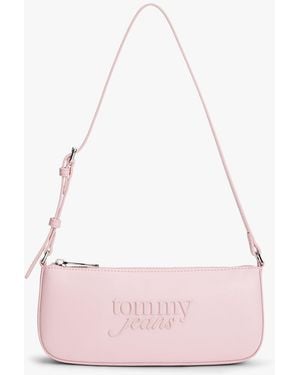 Tommy Hilfiger Essential Logo Shoulder Bag - Pink