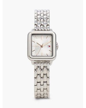 Tommy Hilfiger Reloj De Acero Inoxidable - Blanco