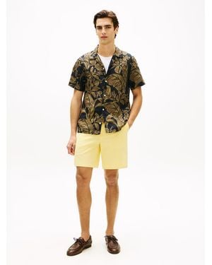 Tommy Hilfiger Dover Twill Regular Fit Chino Shorts - Metallic