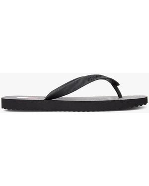 Tommy Hilfiger Logo Strap Flip-Flops - White