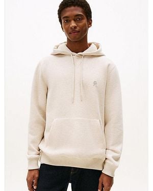 Tommy Hilfiger Th Monogram Hoodie - Natur