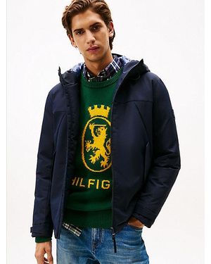 Tommy Hilfiger Tech Wattierte, Wasserabweisende Thermo-Jacke - Blau