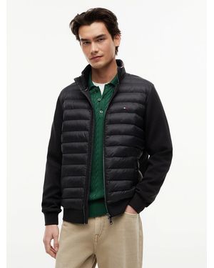 Tommy Hilfiger Intechno Knit Zip-thru Sweatshirt - Grey