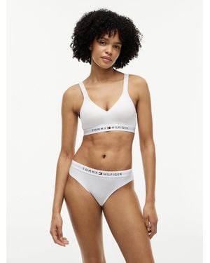 Tommy Hilfiger Th Original Logo Waistband Briefs - White
