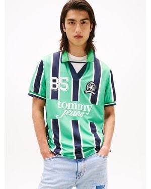 Tommy Hilfiger Heritage Graphic Interlock Polo Shirt - Green